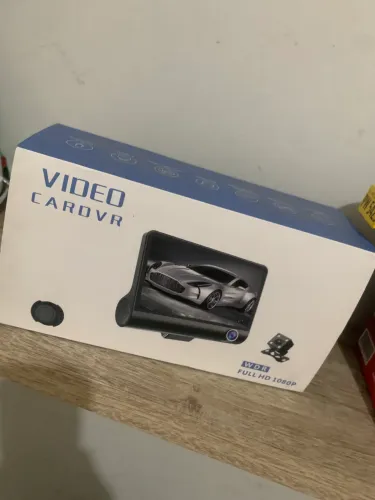 Camera Veicular Automotiva Gravação Full Hd Frontal Ré Lcd 4