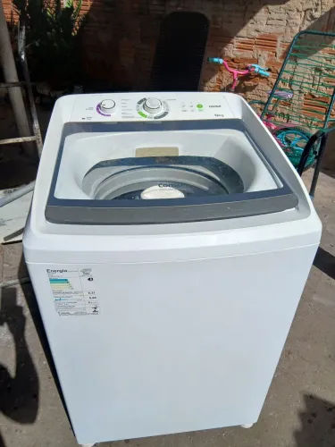 Lavadora consul 12kg 4meses de garantia silenciosa compaquita cabe em qualquer cantinho 