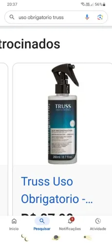 Uso obrigatório truss