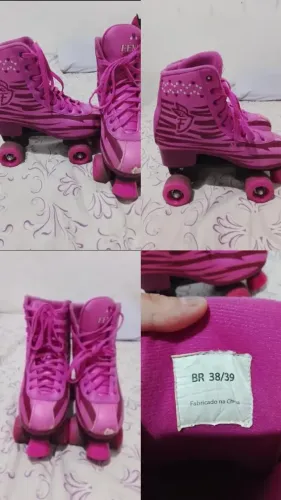 Título: ? Patins Tamanho 38/39 - R$ 160