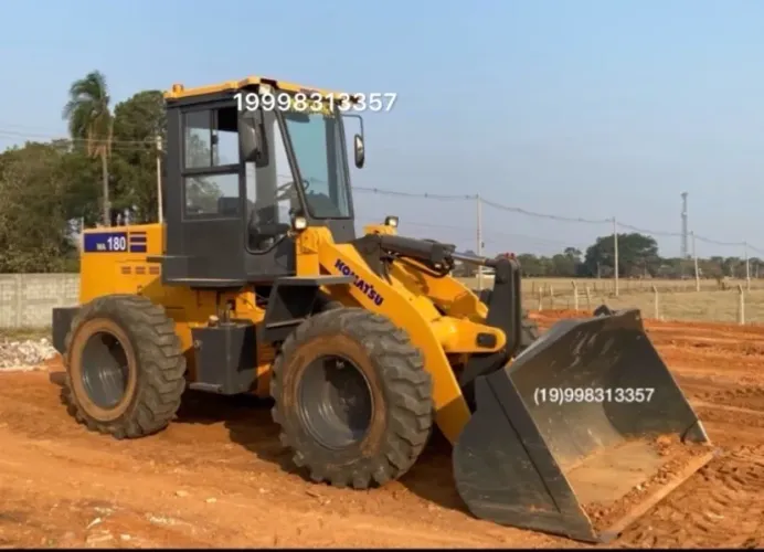 Pá Carregadeira Komatsu Wa 180
