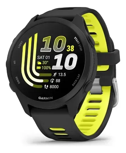 Garmin Forerunner 170 Music | Verde, Branco, Preto e Vermelho para Corrida e Treinos