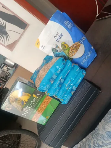 Ração passarinho