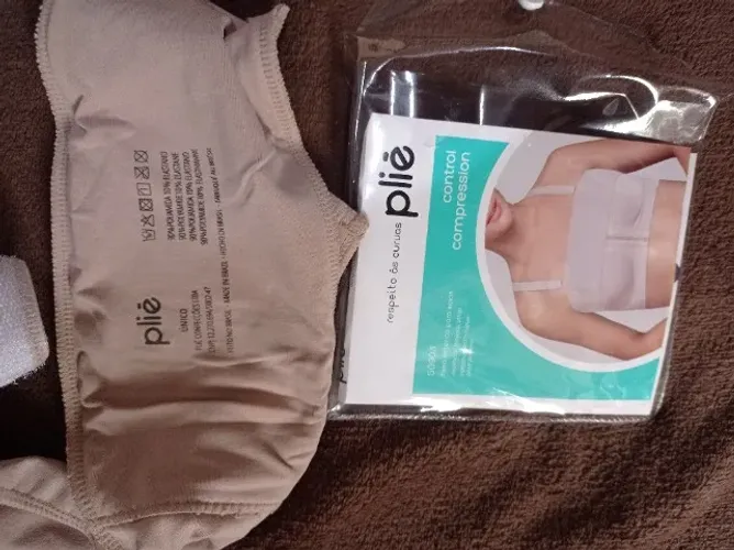 Plie Faixa Pós Cirúrgica Estabilizadora Para Mamas mastopexia