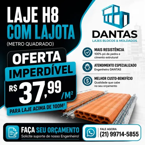 LAJE ISOPOR OU TIJOLO ( ESTRUTURAL)
