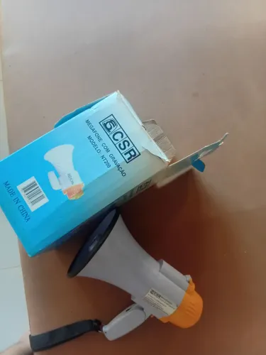 Megafone csr a pilha