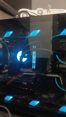 Kit Upgrade AMD Ryzen 5 5500 + Placa Mãe Gigabyte A520M S2H + 16GB DDR4 3200MHz HyperX