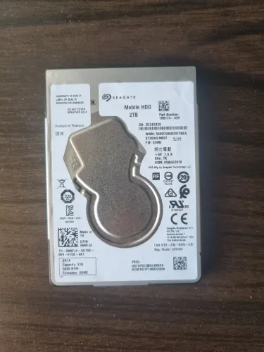 HD 2tb 2.5 polegadas