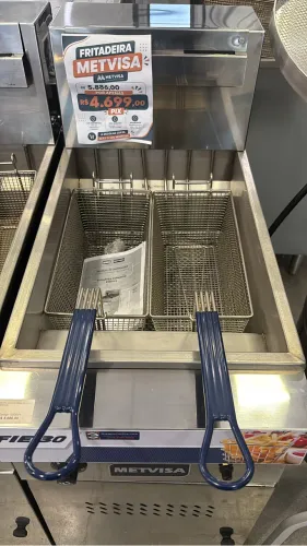 Fritadeira 2 cestos 15000w
