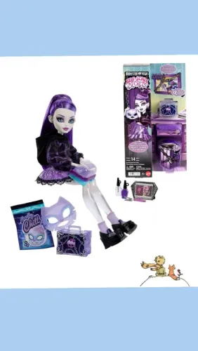 Encomenda Monster high Spectra self-scare secrets G3
