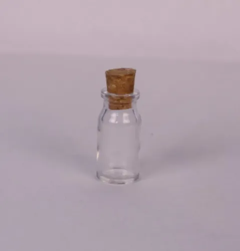 Vidro 10 ml penicilina com rolha - 1,21 c/ tampa