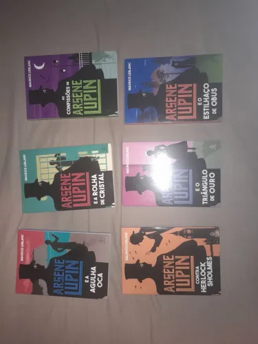 Coletânea de livros Arsene Lupin