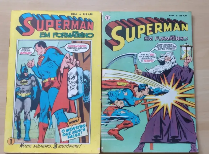 Coleção Super Homem Ed. EBAL, anos 70