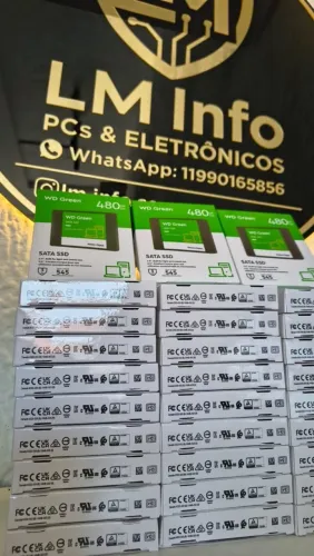 Lote SSD 480GB - Novo