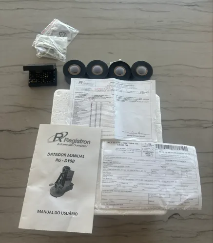 Datador (Rotuladora) Manual Semi-Novo Marca Registration Modelo RG-DY8B
