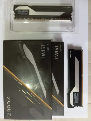 MEMÓRIA DDR4 ZADAK TWIST, BLACK, 8GB, 3200MHZ
