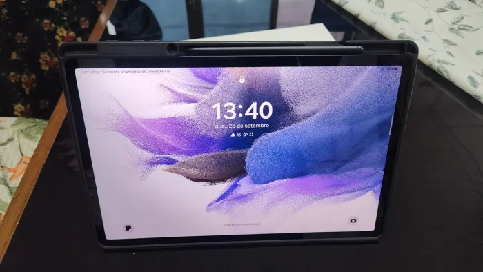 Tablet Samsung S7 fe Zerado pouquíssimo uso