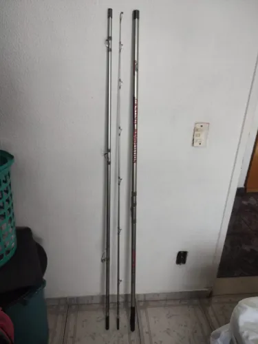 Vara de pescar Sumax Revolution 4,50 mts, fibra de carbono.