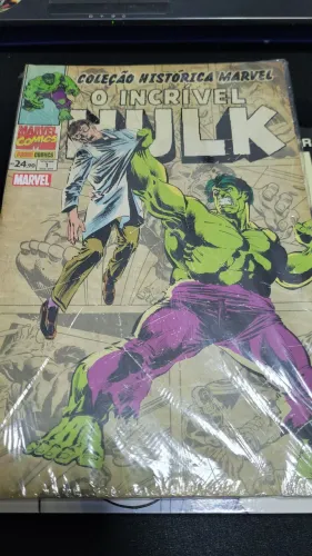 Coleção histórica marvel o incrível hulk 1 sem a caixa