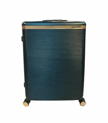 Mala De Viagem Média Rígida 24kg 4 Rodas 360° VictoryEagle Verde