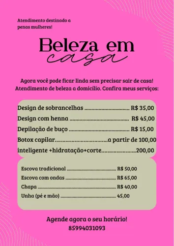 Serviços a domicílio 