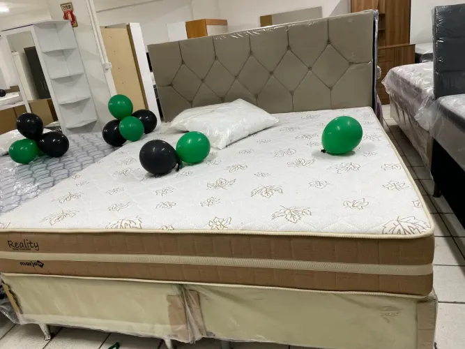 Cama super king molas ensacadas marjom