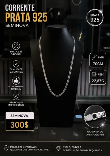 CORRENTE DE PRATA 925