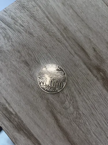 Moeda Antiga Santos Dumont 1936 5000 Reis