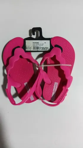 Sandália Ipanema Zig Baby Rosa - Tamanho 20/21