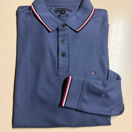 Camisa polo manga longa XXL- Tommy 