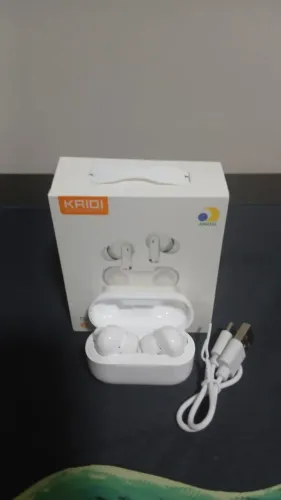 Fone Bluetooth 5.4 Sem Fio TWS Kaidi KD780 | Graves Potentes | Novo