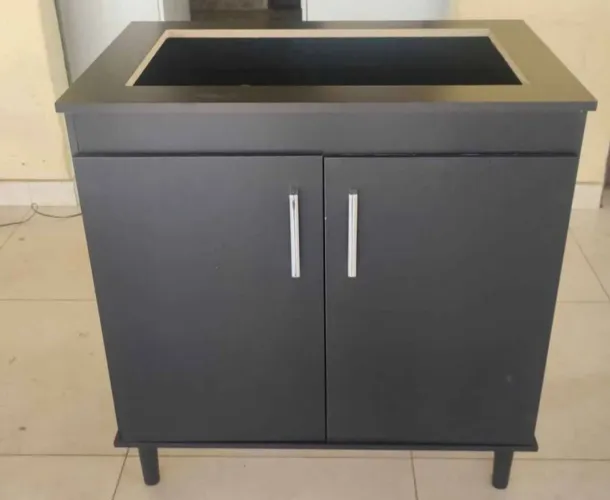 Armário Balcão para fogão Cooktop de 05 bocas (cores disponíveis nas imagens) novos.