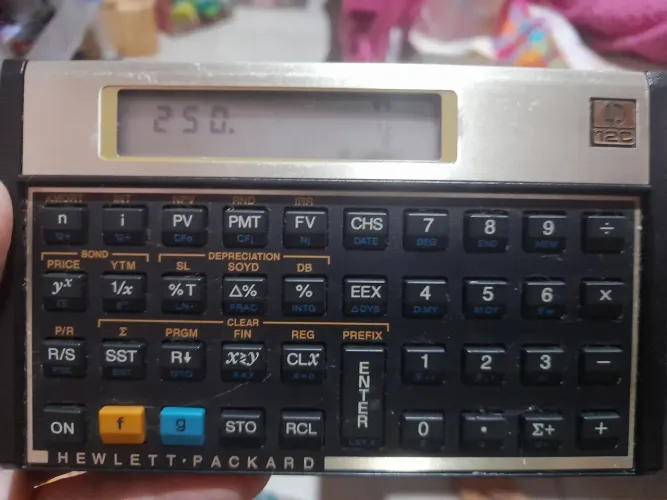 Calculadora Financeira HP 12C Original - Perfeito Estado