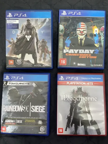 Jogos PS4 seminovos