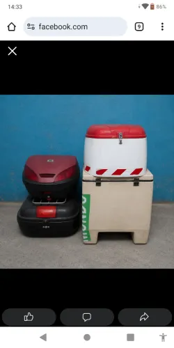 Baú para moto