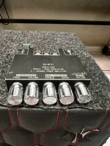 Amplificador Bluetooth 2.1 200w rms e Fonte Chaveada 24v 10a