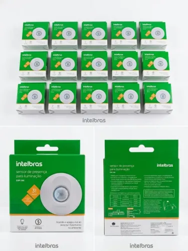 SENSOR DE PRESENÇA INTELBRAS ESPi 360