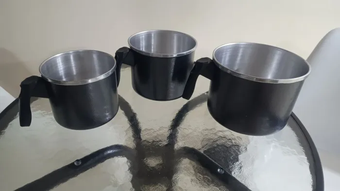 Conjunto de leiteiras 3 peças NOVAS