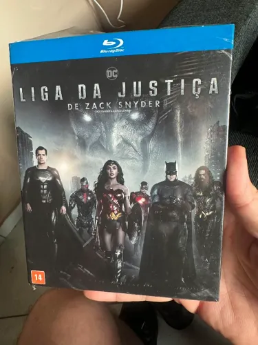 BLURAY LIGA DA JUSTIÇA ZACK SNYDER