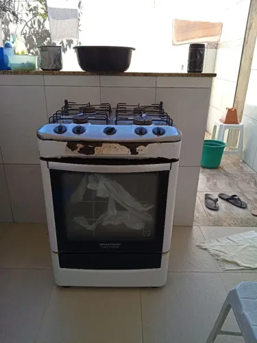 Fogão 4 bocas Brastemp 