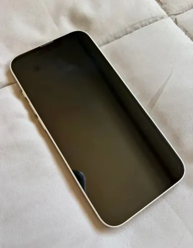 iPhone 13 branco, 128 dB, bateria 75%, nunca aberto 