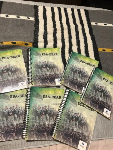 Kit de livros para concurso militar ESA/EEAR
