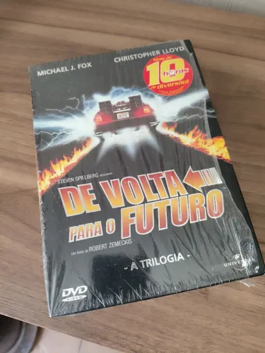 Box DVD's Trilogia "The Volta para o Futuro" estado impecável.