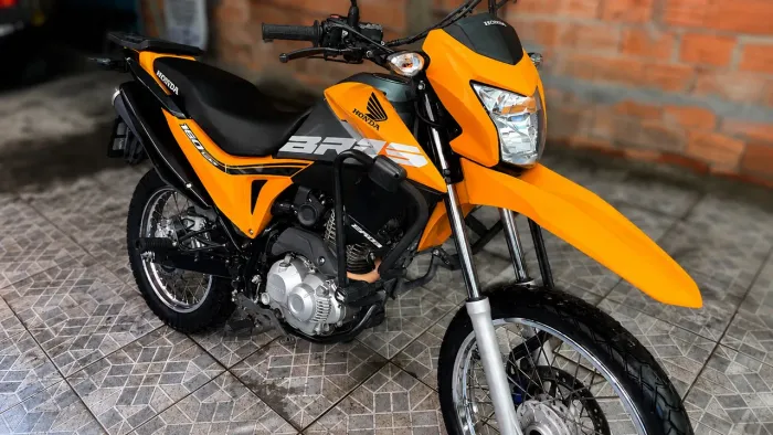 Bros 160 laranja ano 2019