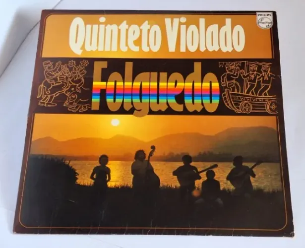 Vinil LP Quinteto Violado Folguedo
