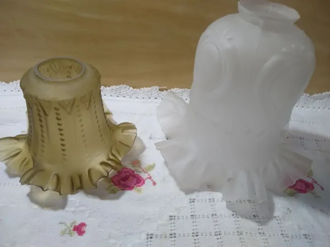 Cupulas para  Abajour/lustre / lote com 2 peças 