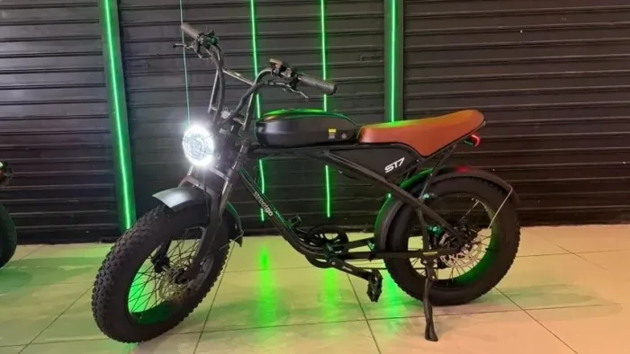 Bicicleta Eletrica S17 - 70km de Autonomia