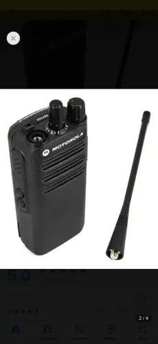 Radiocomunicador Motorola Dep250 Vhf Profissional