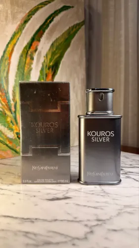 Raridade Descontinuado Perfume Kouros Silver EDT 100ML