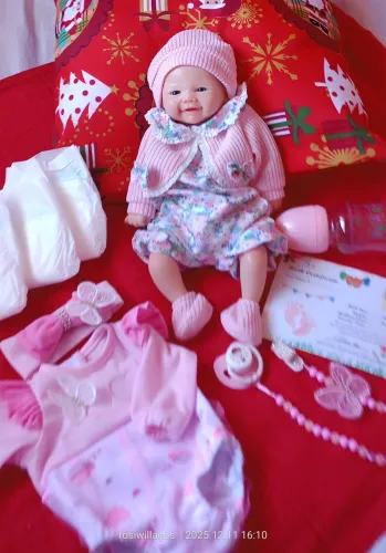 Boneca Bebê Reborn silicone 100% sólido
